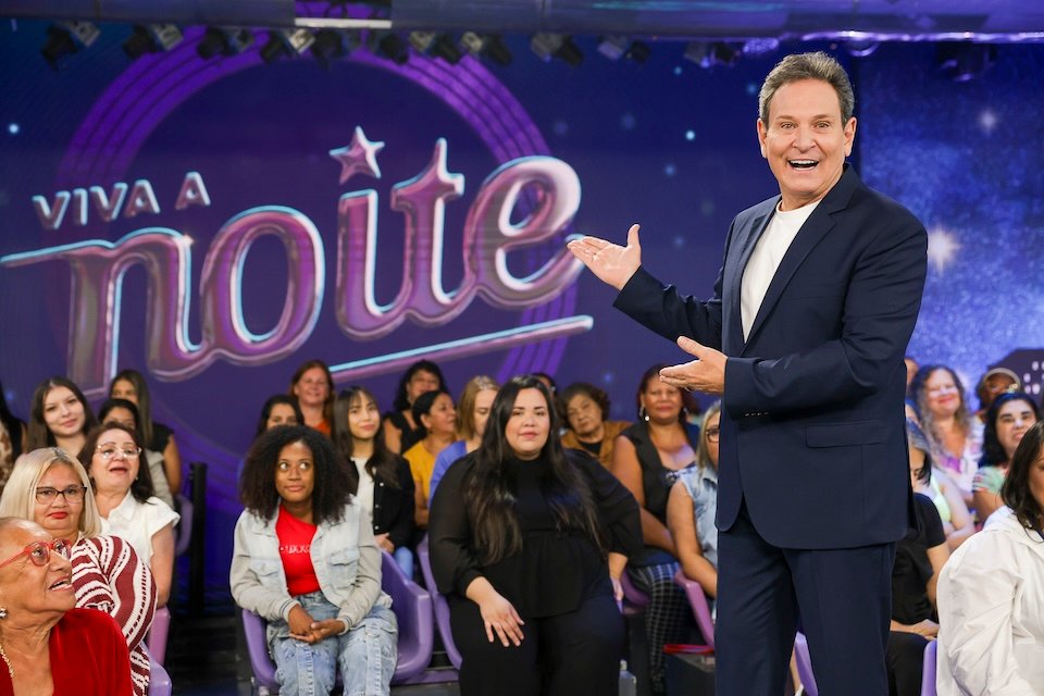 Luis Ricardo no Viva a Noite - Crédito da Foto: Rogerio Pallatta / SBT