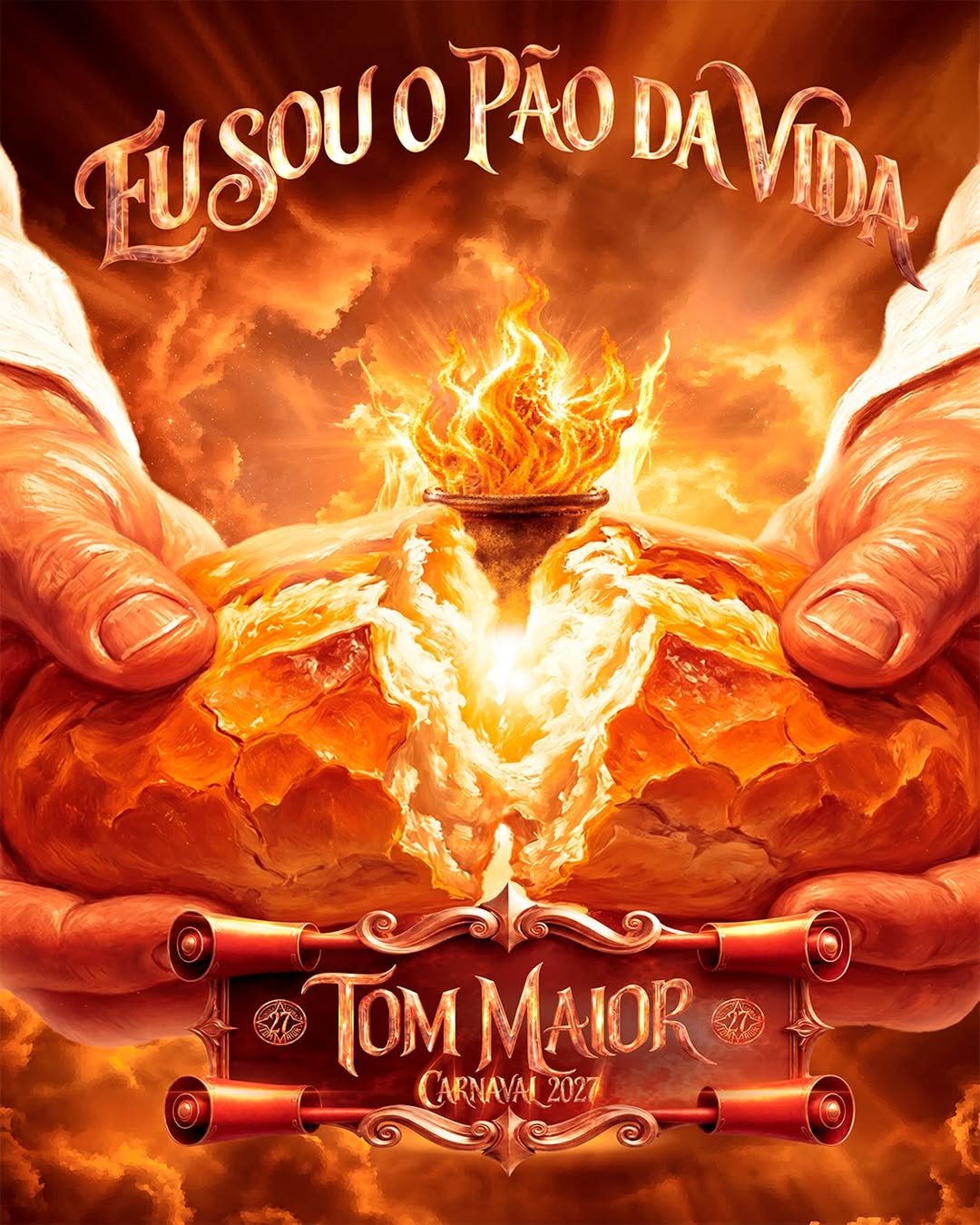 Logo Enredo Tom Maior Carnaval 2027