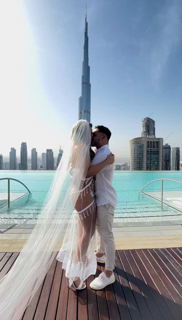 Digital Influencer e TikToker Mimi Boliviana se casa em Dubai com Victor Ferraz