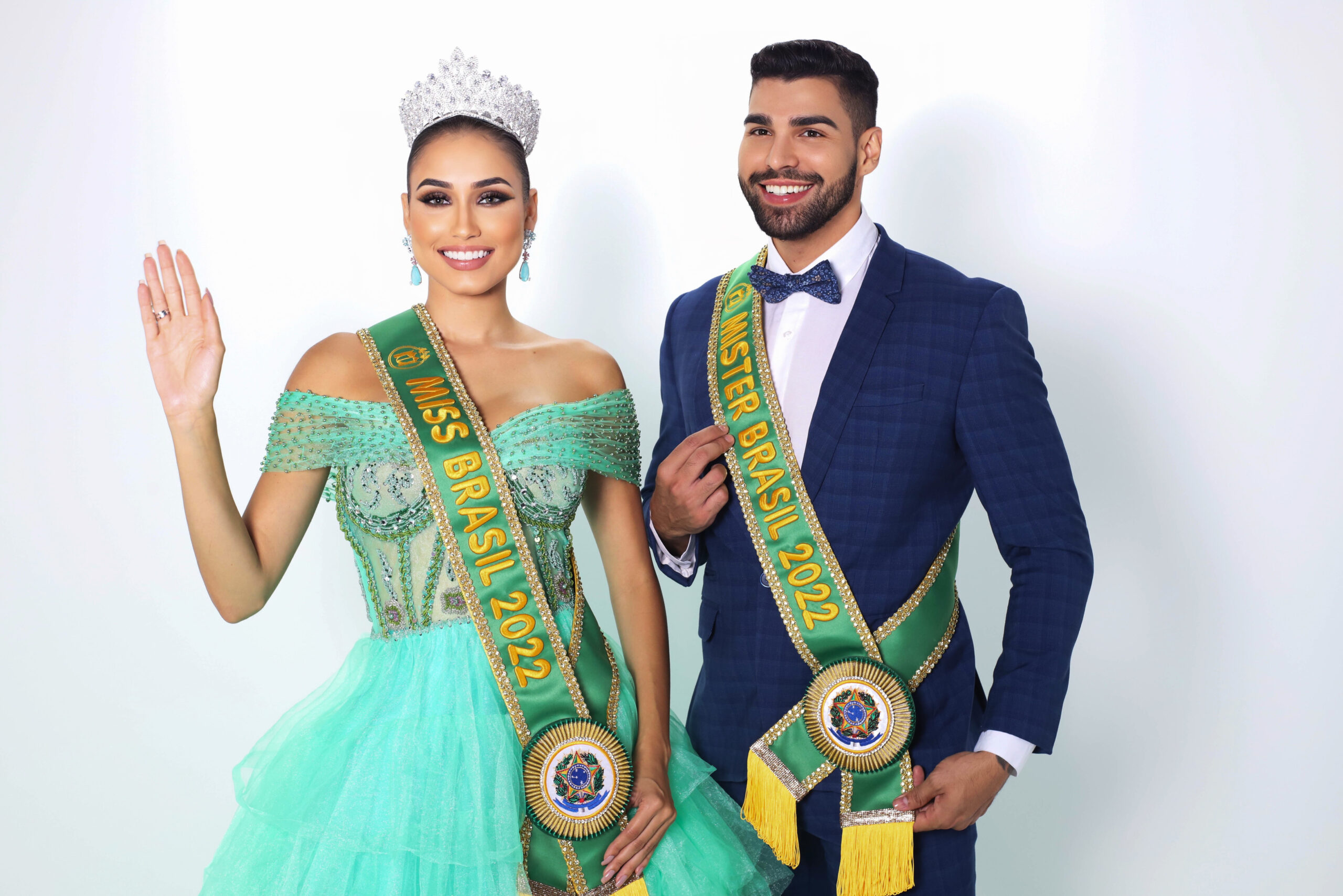 Tatiana Bertoncini e Paulo Roberto são eleitos Miss e Mister Brasil 2022