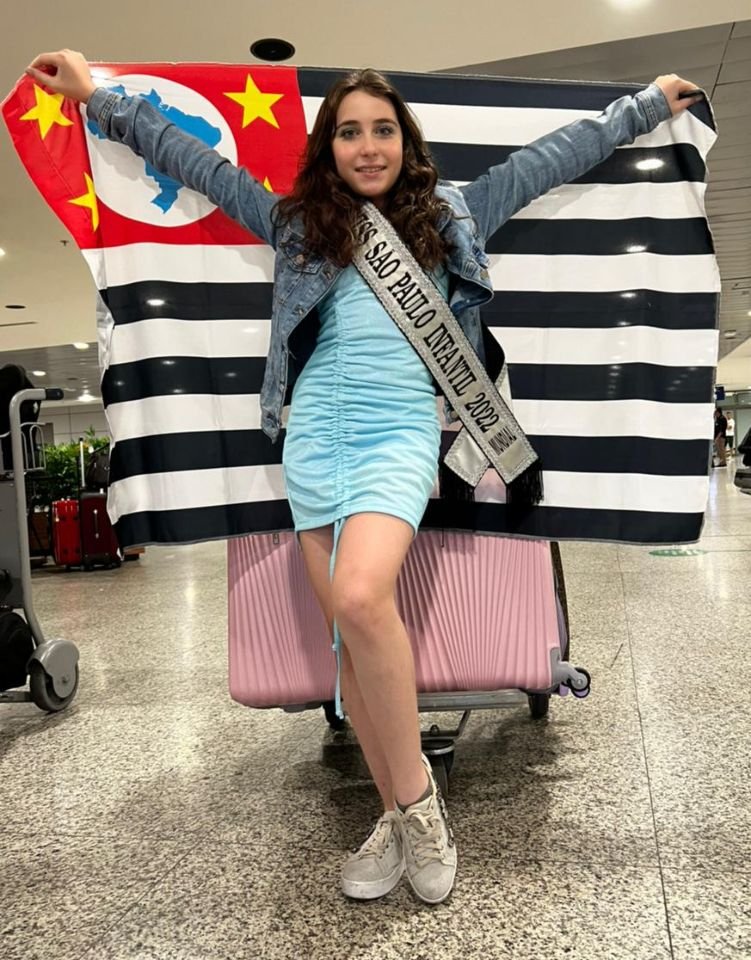 Bella Casadei Se Dedica Ao Máximo Em Busca Do Tão Sonhado Título De Mini Miss Brasil 5 Bella Casadei - Crédito Da Foto: Acervo Pessoal