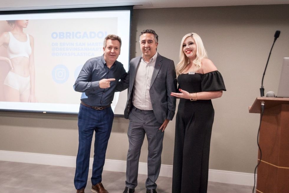 Divas Plástica Realiza Coquetel Para Influencers E Parceiros Da Cirurgia Plástica 2 Ricardo Cotta, Dr. Ervin San Martin E Priscila Sabino - Crédito Da Foto: Ademir Carmo / @Renatocipriano - Divulgação