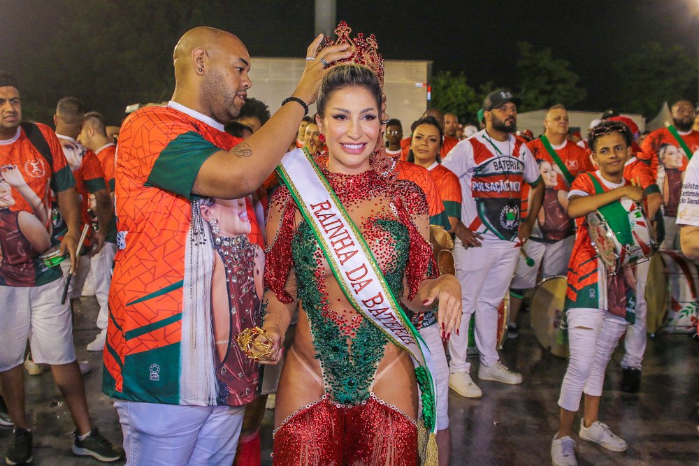 Ingrid Mantovani É Coroada Rainha De Bateria Da X9 Paulistana Durante Ensaio No Anhembi 3 Ingrid Mantovani - Crédito Da Foto: Thiago Duran / Divulgação
