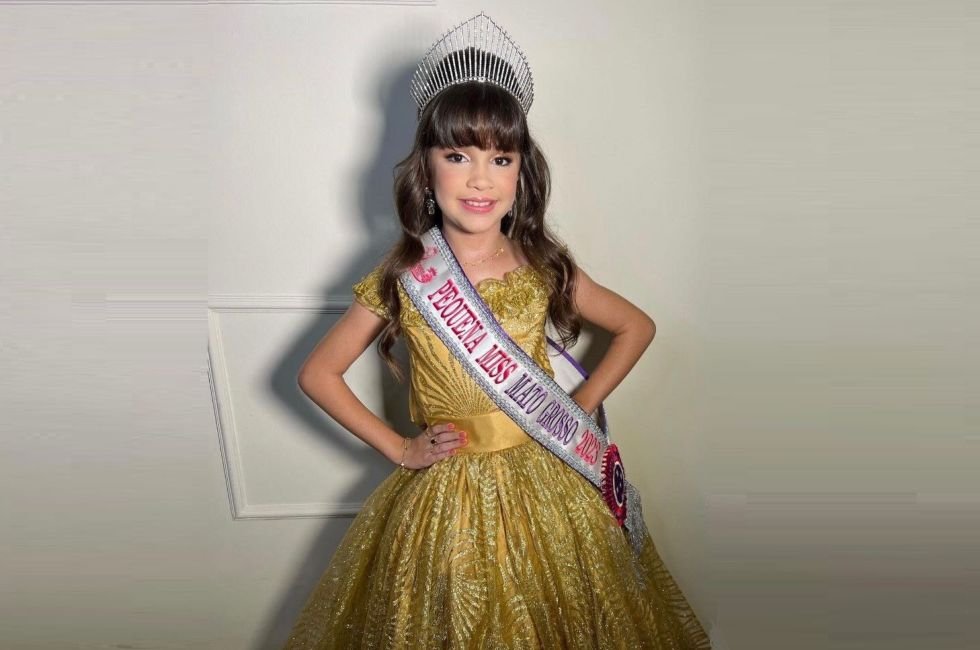 Com Apenas 09 Anos, Miss Mato Grosso, Paloma Fernandes Segue Em Preparação Para Concurso Nacional 2 Paloma Fernandes - Crédito Da Foto: Acervo Pessoal / Divulgação