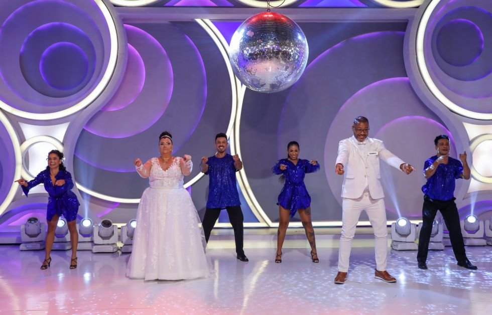 Presidente Solange E Mestre Sombra Da Mocidade Alegre, Renovam Votos De Casamento No Programa Eliana 3 Presidente Solange E Mestre Sombra - Foto: Rogerio Pallatta / Sbt