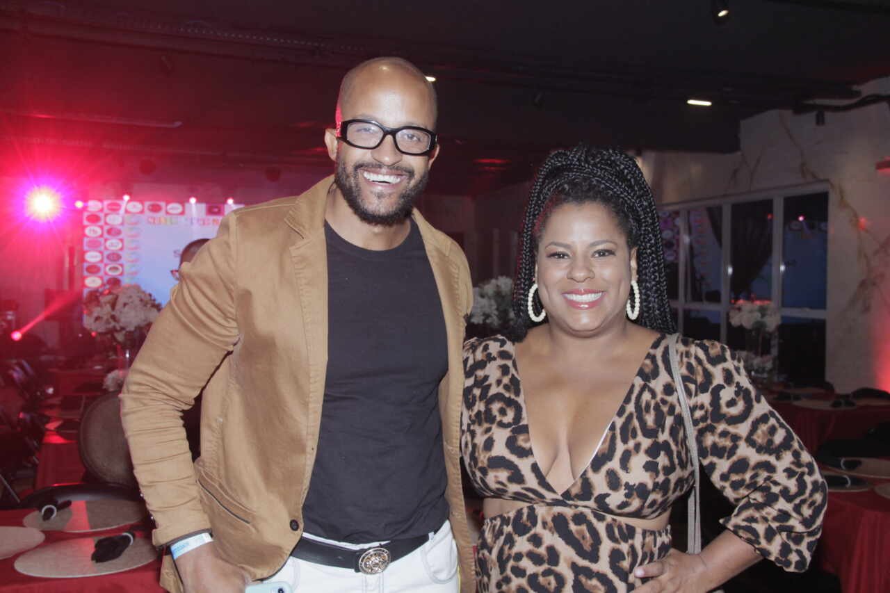 João Kleber E Flávia Noronha Reúnem Famosos Em Festa Beneficente Em São Paulo 5 Janaína Do Mar E Márcio Xavier | Foto: J. Domingos