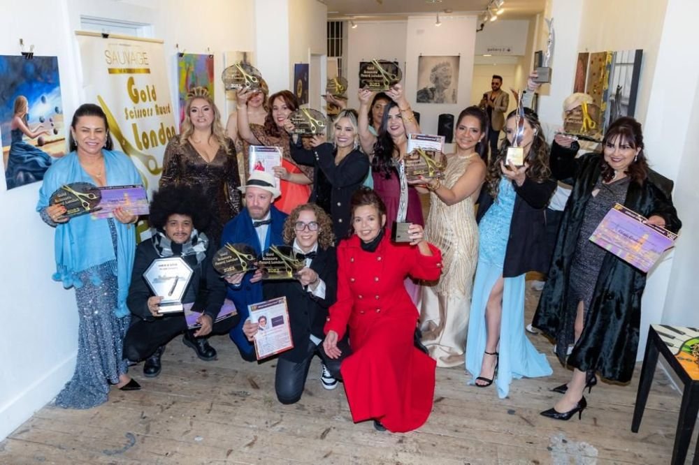 Premiação Internacional 'Gold Scissors Award London 2023' - Foto: Jones Fernandes Photography / @Renatocipriano - Divulgação