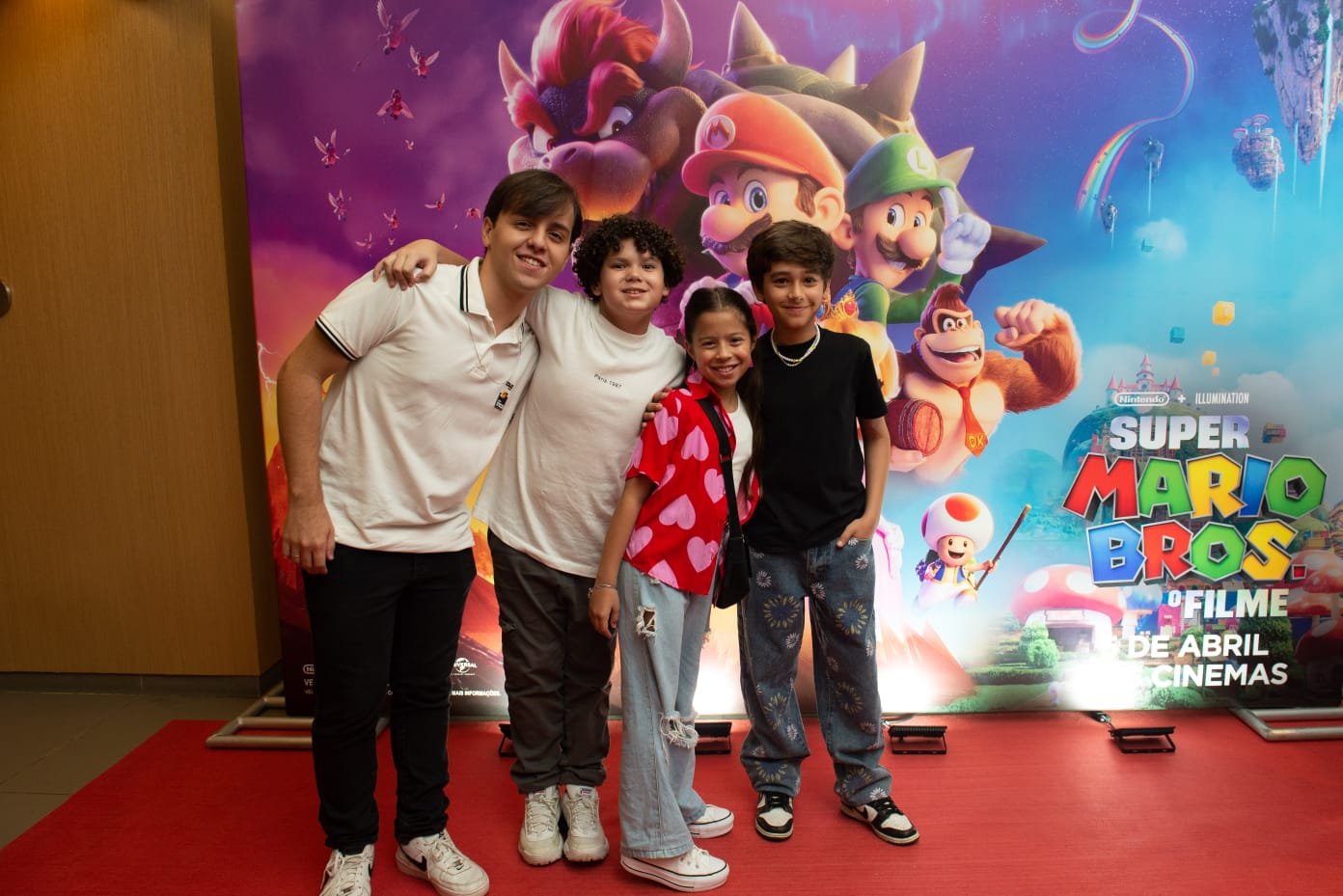 Pedrinho Mello Prestigia Pré-Estreia De &Quot;Super Mário Bros, O Filme&Quot;, No Rio 2 Pedrinho Mello