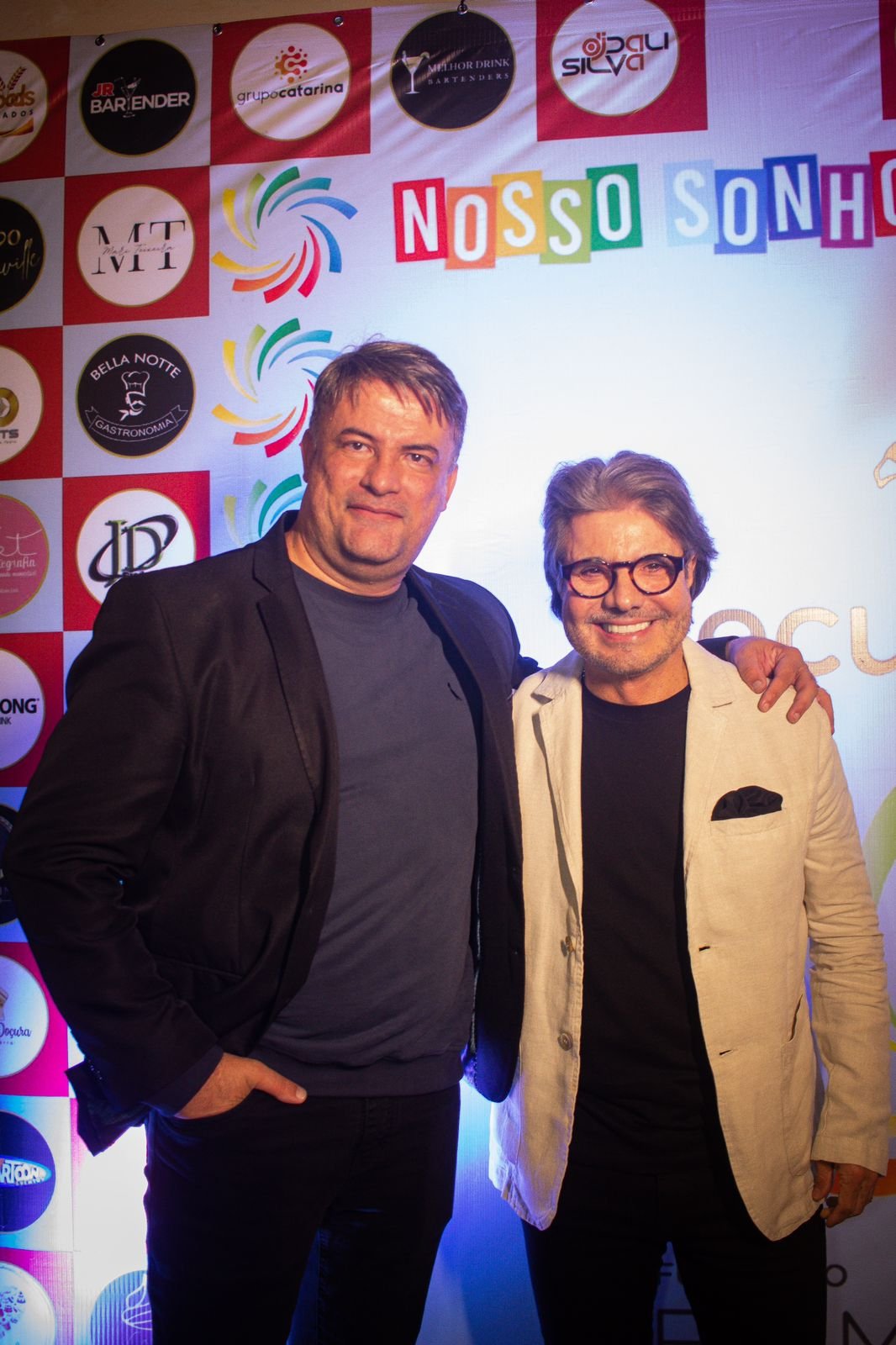 João Kleber E Flávia Noronha Reúnem Famosos Em Festa Beneficente Em São Paulo 7 Iuri Leite E João Kleber | Foto: J. Domingos