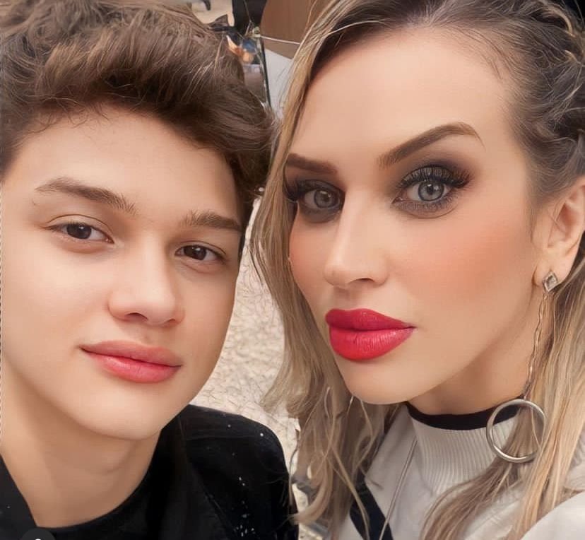 Uma declaração de Amor ao estilo de Gianlucca Mauad para sua mãe Luana, no Dia das Mães