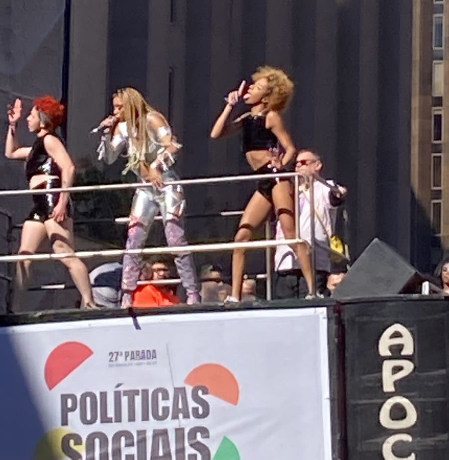 Cantora E Compositora Aristella Foi Um Dos Destaques Na 27ª Parada Do Orgulho Lgbt+ De Sp 4 Aristella - Credito Da Foto: Divulgação