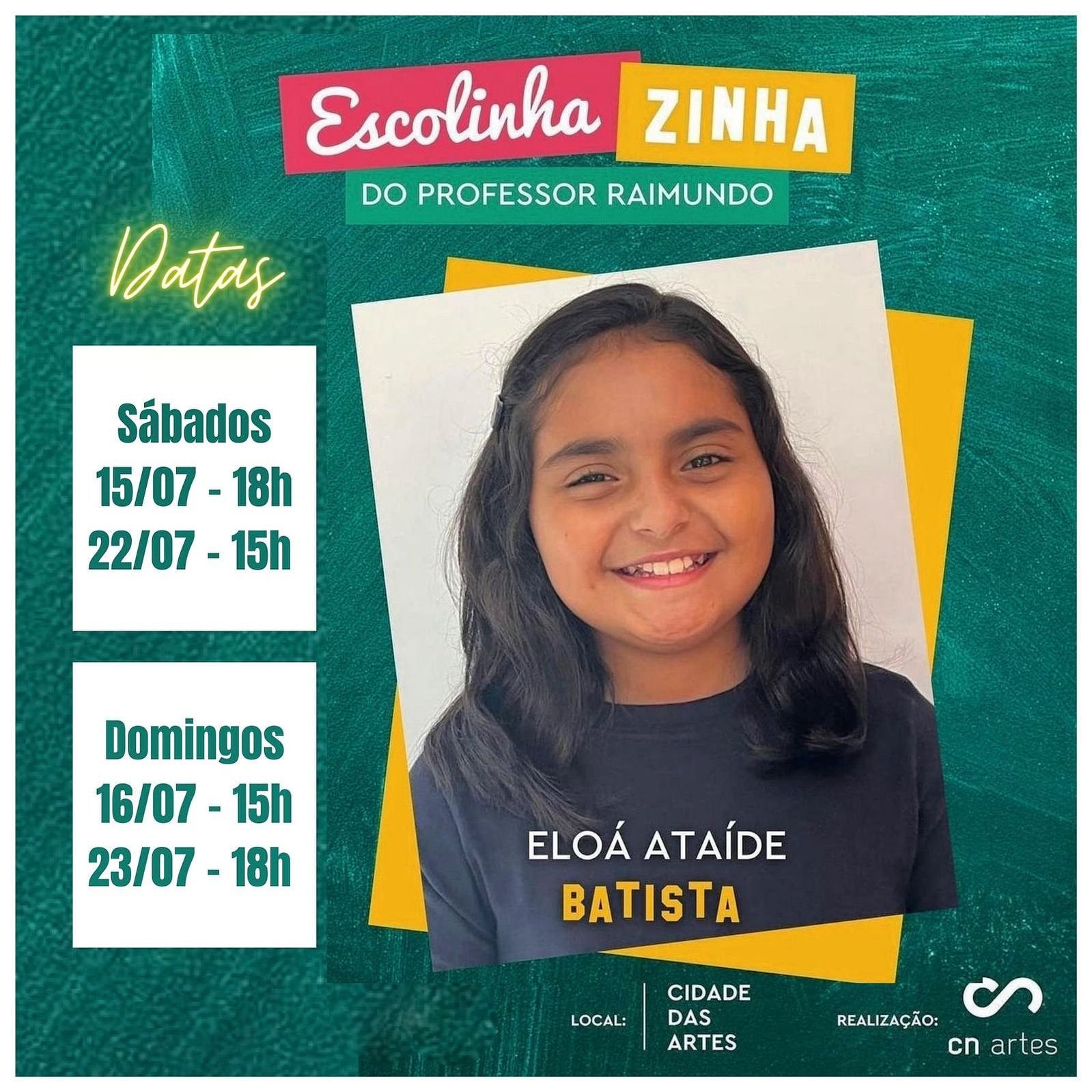 Eloá Ataíde: Brilho E Encanto Nos Palcos Como Seu Batista; Confira! 3 Eloá Ataíde: Brilho E Encanto Nos Palcos Como Seu Batista; Confira!