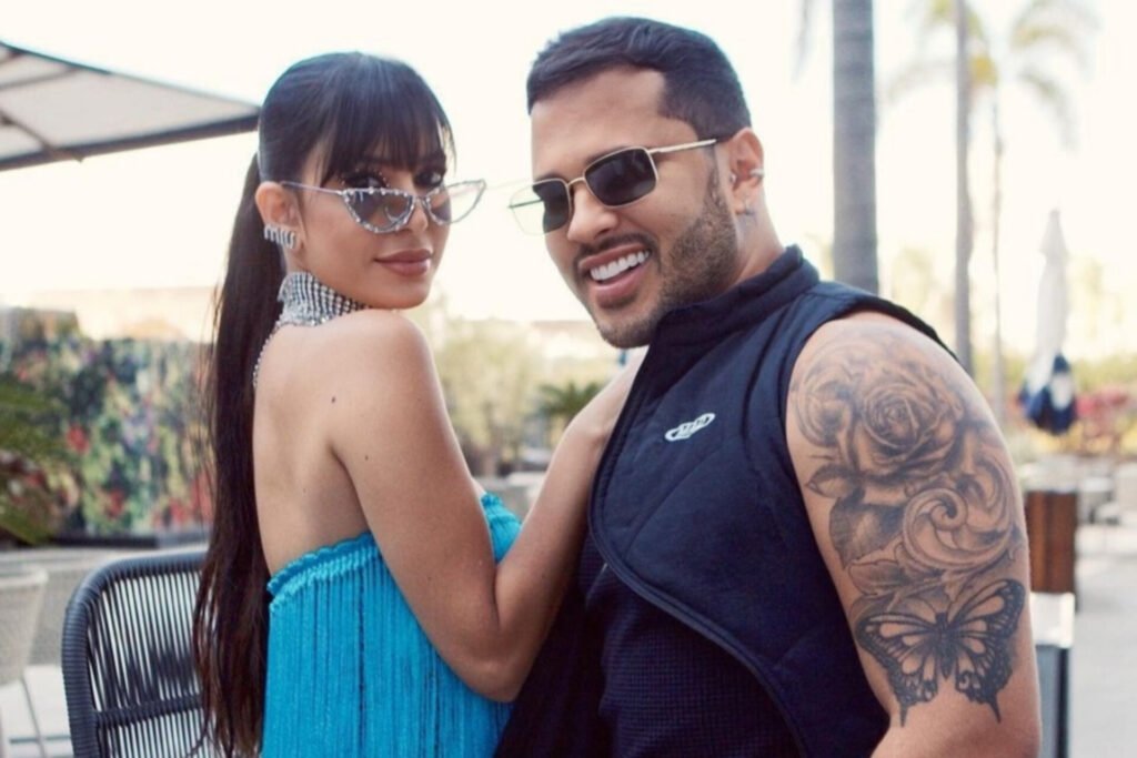 Lucas Guimarães E Rica De Marré Agitaram A Live Do Garota Vip - Reprodução Instagram