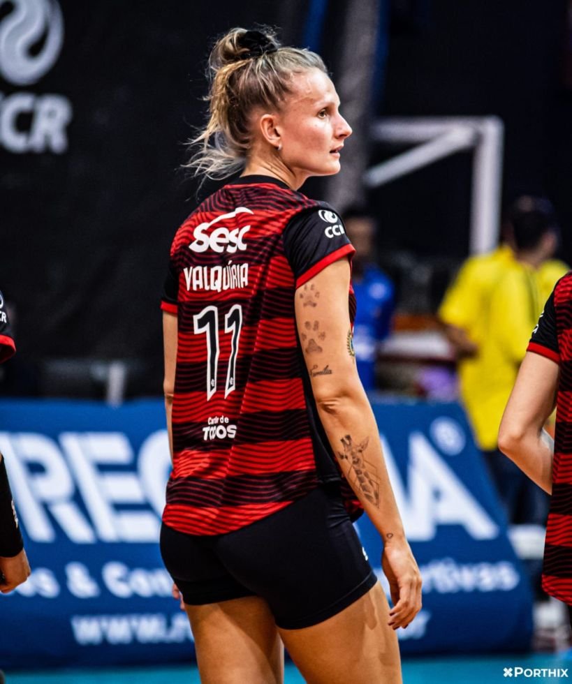 Atleta De Vôlei Do Flamengo, Valquíria Dullius Se Orgulha De Pertencer A Equipe Do Bernardinho 3 Valquiria Dullius - Credito Da Foto Sesc Flamengo / Betinho Alves - Divulgação