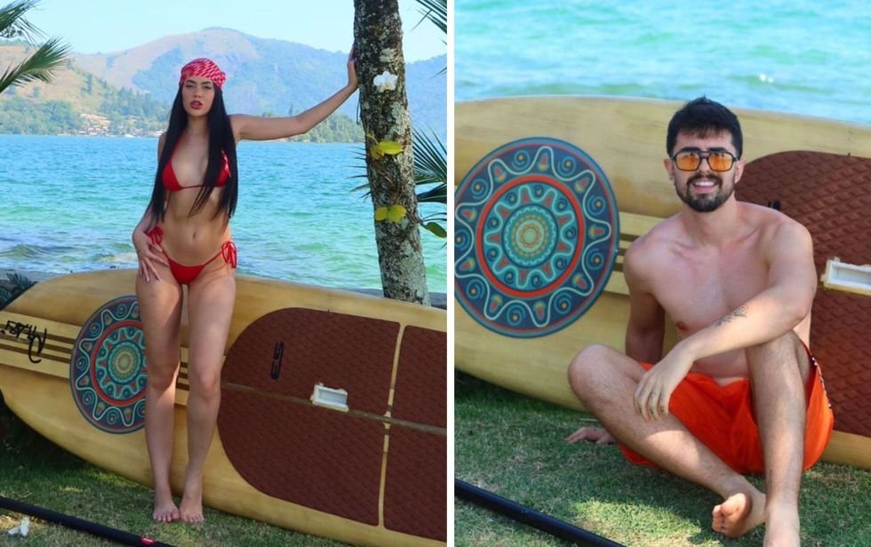 Vivi, Pocah, Gabi Medina, Ve Collen E Bruno Magri Curtem Ilha Paradisíaca Em Angra Dos Reis 5 Gabi Medina E Bruno Magri