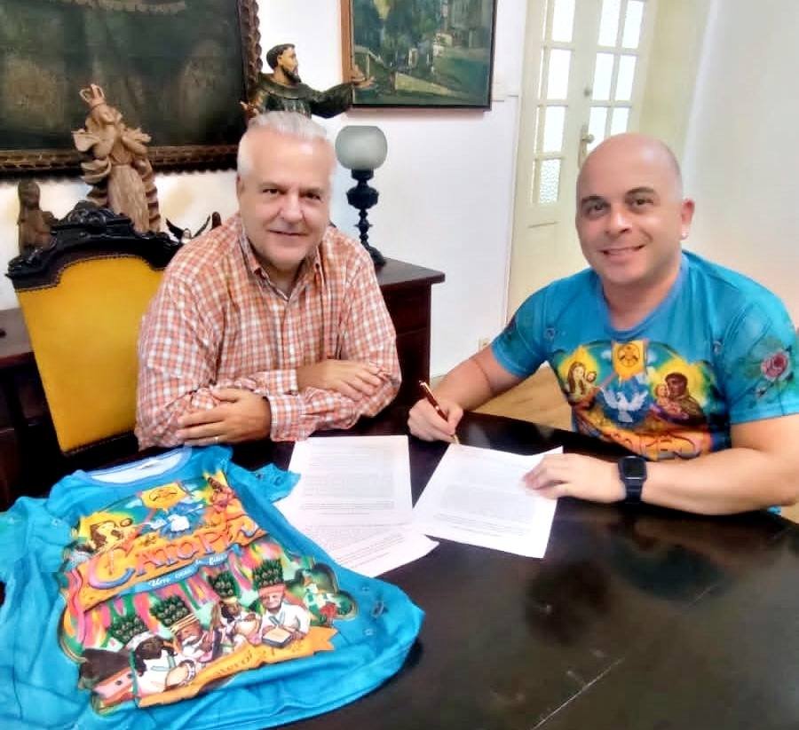 Presidente Hugo Junior E Reitor Paulo Alonso 3 1 Cosmopolitam