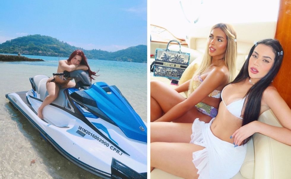 Vivi, Pocah, Gabi Medina, Ve Collen E Bruno Magri Curtem Ilha Paradisíaca Em Angra Dos Reis 3 Vivi - Ve Collen E Gabi Medina - Crédito Das Fotos: João Victor / Divulgação