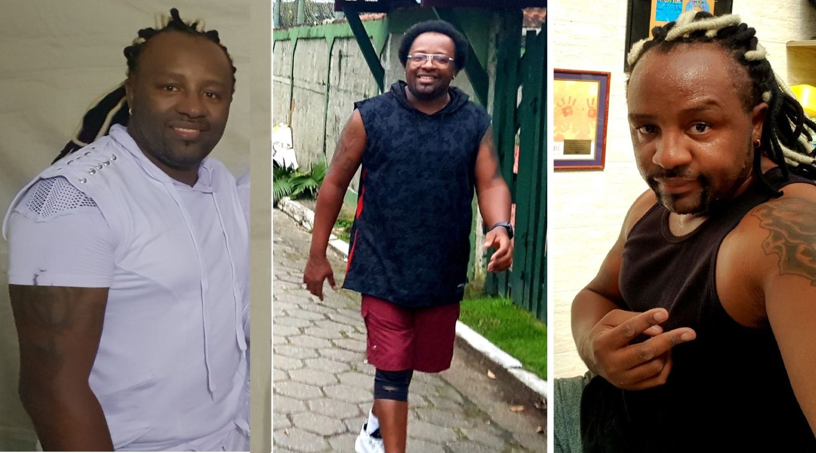 Claudinho Negritude Jr, Atinge 7% De Gordura Corporal E Acaba Com A Pré-Diabete, Colesterol E Equilibra A Fibromialgia 5 Claudinho Vocalista Do Negritude Jr Antes Do Procedimento - Fotos: Acervo Pessoal