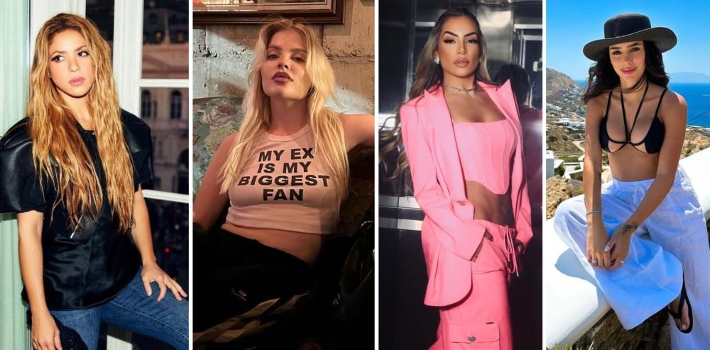 Shakira, Luisa Sonza, Dj Lud Prado E Bruna Biancardi - Fotos Reprodução Instagram