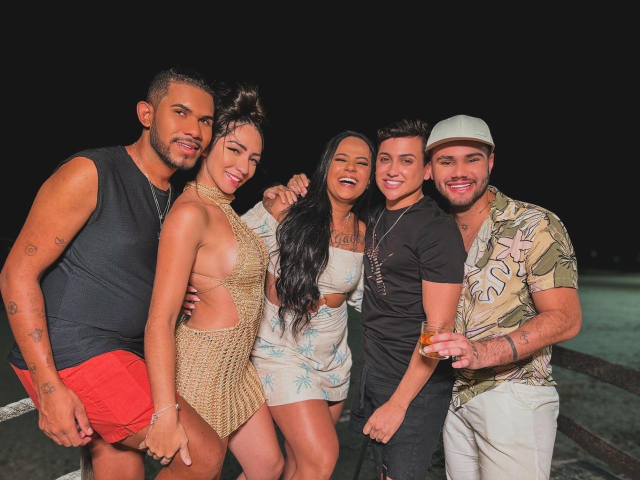 Henrique, Gabi, Joyce, Iury E Nivaldo / Foto Arquivo Pessoal