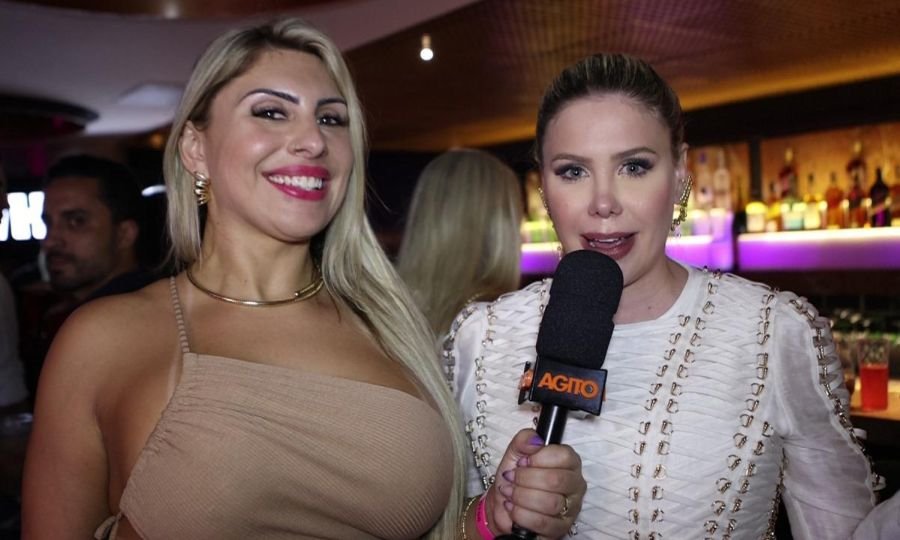 Andressa Devillo Estreia Como Repórter No Agito Na Tv Na Festa Do Ator Simone Susinna 4 Andressa Devillo E Isabela Crociolli - Crédito Da Foto Fotos Nelson Miranda - Divulgação