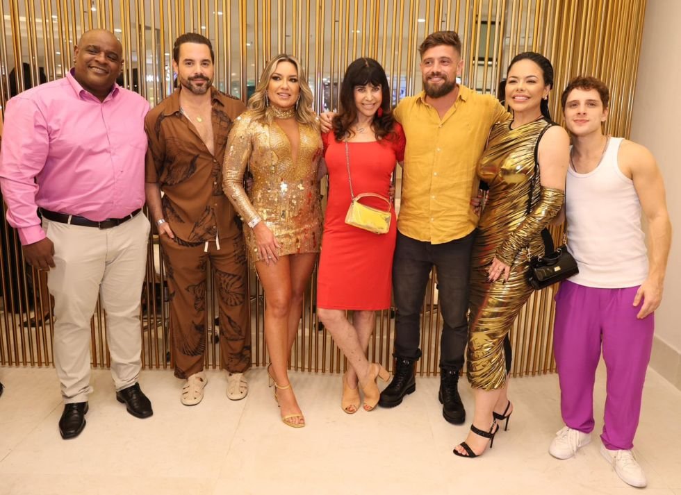Rogério Black, Pedro Carvalho, Dra Cristiane Pessoa, Cláudia Alencar, Priscila Heidemann, Diego Martins - Foto: Divulgação