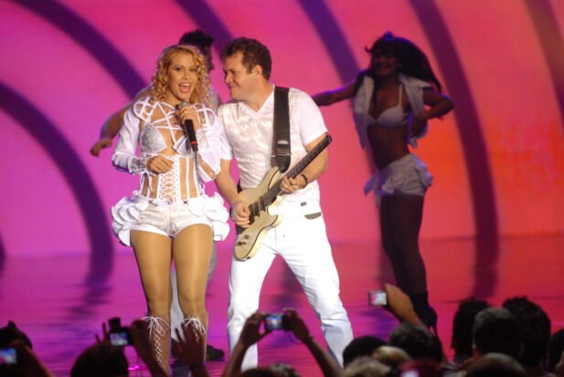 Ximbinha lembrou o momento após o divórcio de Joelma. (Foto: TV GLOBO / Zé Paulo Cardeal)