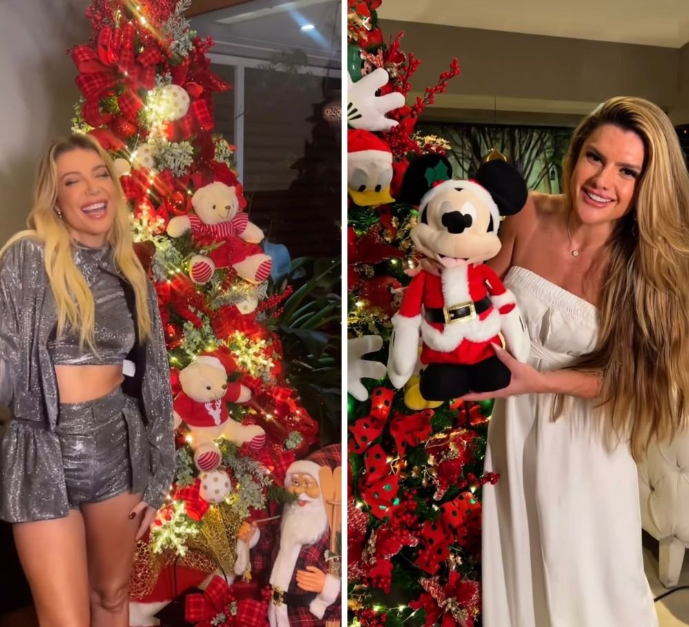 Mais Um Ano A Empresária Lays Reze Proporciona A Magia Do Natal Com As Lojas Empório Do Papai Noel 3 Luiza Possi E Mirella Santos - Fotos: Divulgação