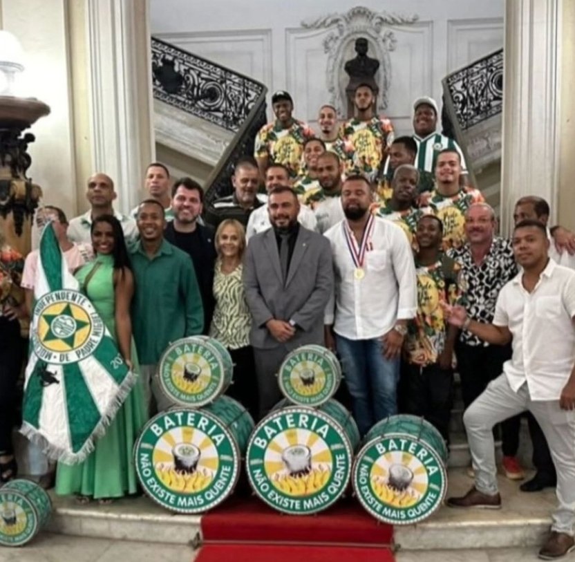 Mestre Dudu, Da Bateria Da Mocidade Independente De Padre Miguel, Recebe Medalha Pedro Ernesto 5 Screenshot 20240319 080630 Instagram Cosmopolitam