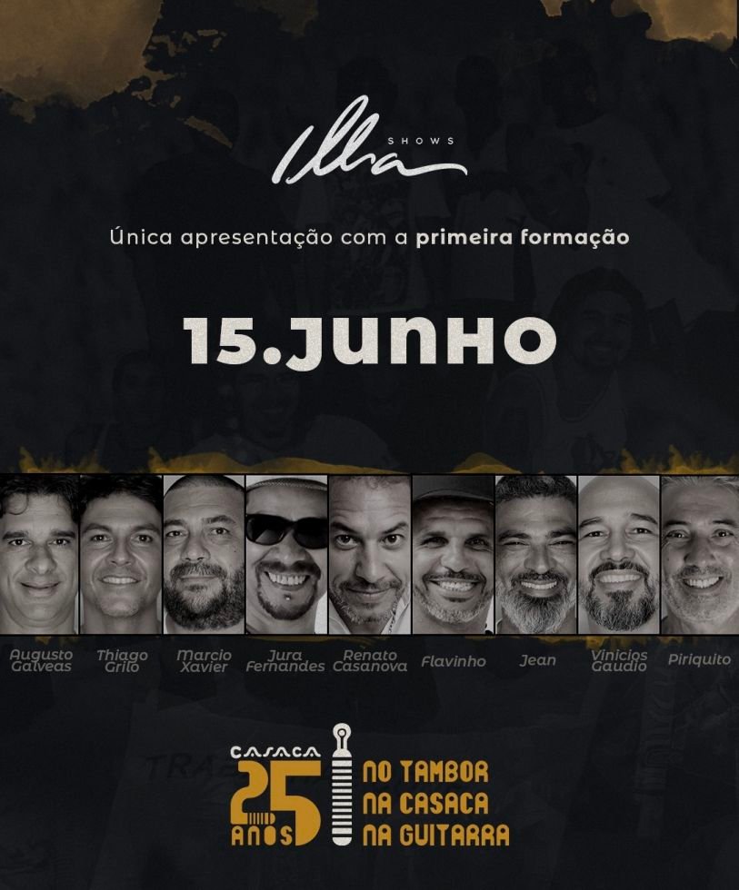 Influencer Anastácia Nascimento Reúne Formação Histórica Da Banda Casaca No Espírito Santo 3 No Tambor, Na Casaca E Na Guitarra