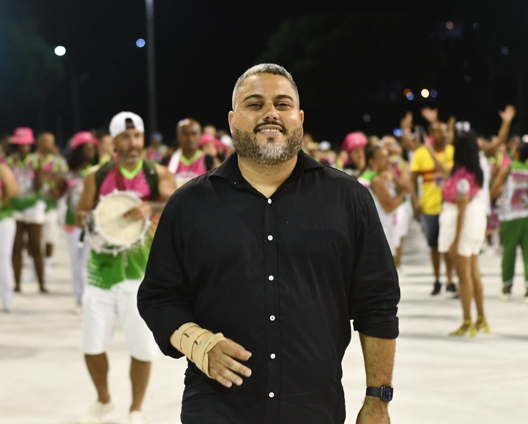 Wallace Palhares É O Novo Presidente Da Acadêmicos De Niteroi - Foto Arquivo Pessoal