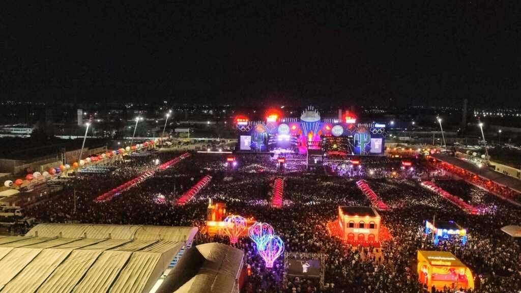 São João de Maracanaú registrou ontem maior público da história do evento: 130 mil pessoas Fotos Fred Pontes/Divulgação