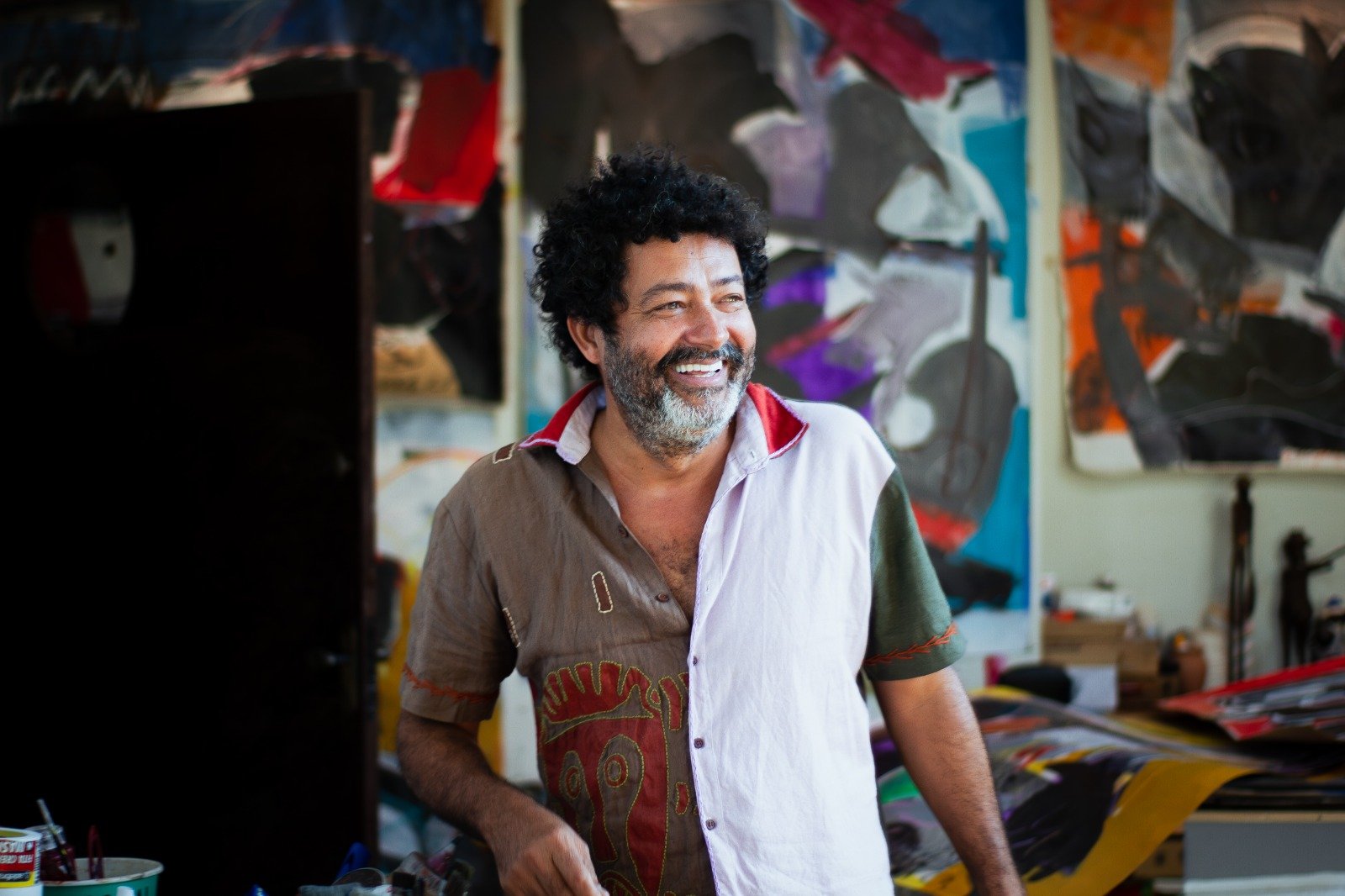 Artista plástico goiano Gerson Fogaça (Foto: Divulgação)