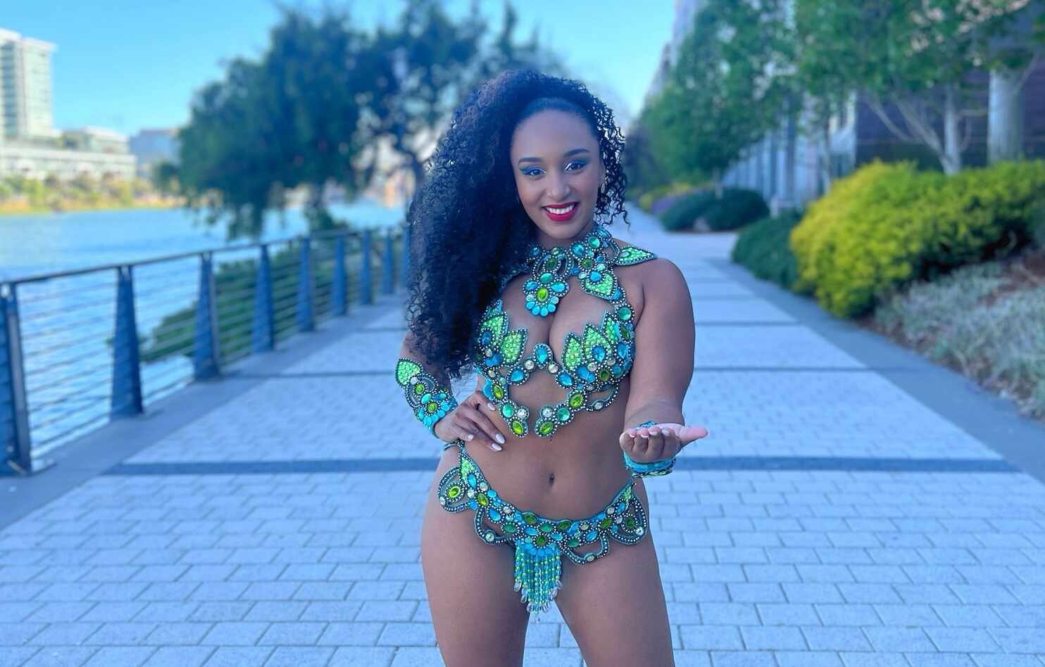Carmen é a nova musa da Em Cima da Hora