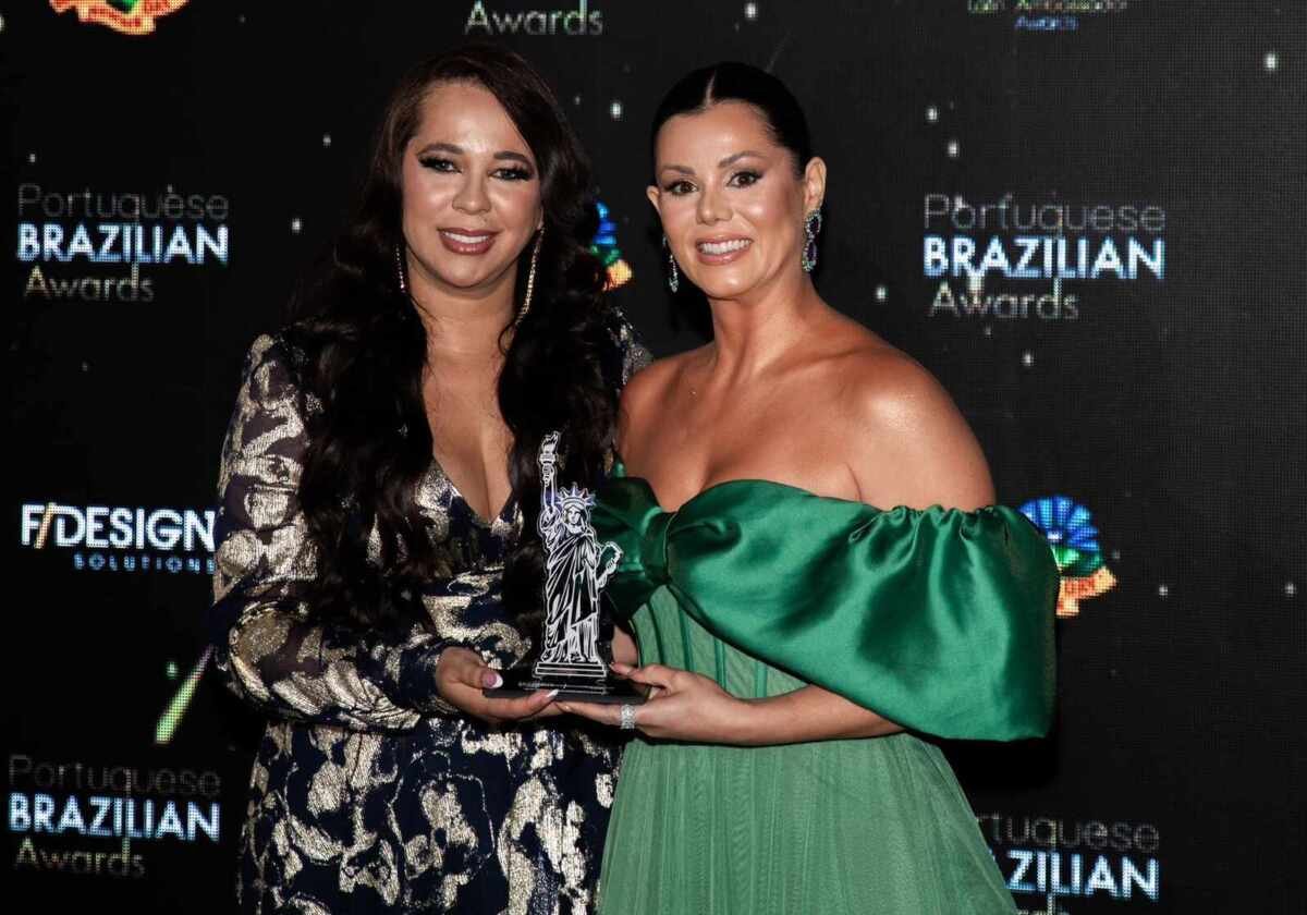 Sucesso Brasileiro: Aline Andrade Cohen Recebe Reconhecimento Em Luxuosa Premiação Em Nova York 3 Marcilia Luzbet E Aline Andrade Cohen - Crédito Da Foto: Daniele Silva / Divulgação