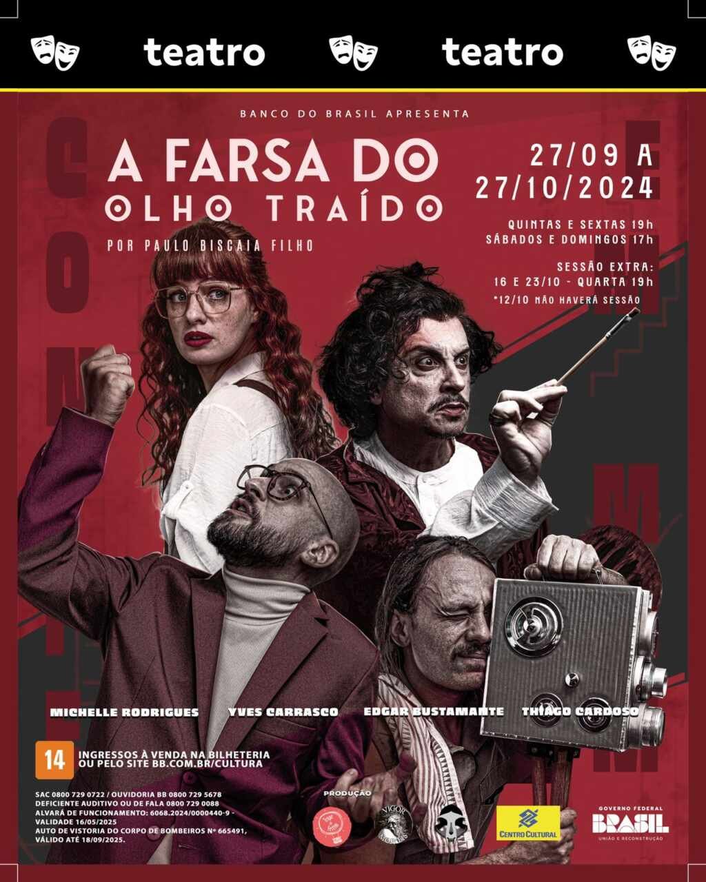 Teatro: A 'Farsa Do Olho Traído' Inicia Temporada Em São Paulo; Confira! 3 Whatsapp Image 2024 10 16 At 08.08.55 Scaled Cosmopolitam
