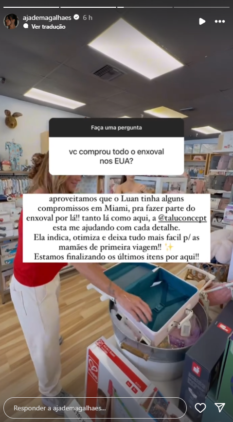 Jade Magalhães E Luan Santana Seguem Compartilhando Preparativos Para O Bebê 2 Jade Magalhães E Luan Santana Seguem Compartilhando Preparativos Para O Bebê
