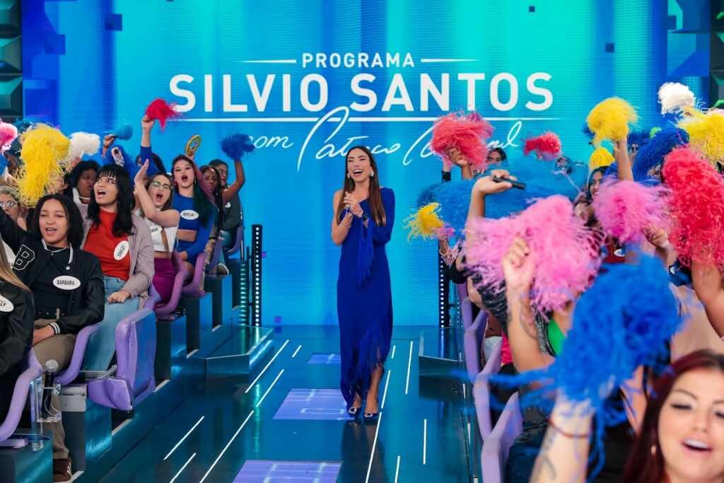 Programa Silvio Santos Com Patricia Abravanel - Foto: Gabriel Cardoso / Sbt