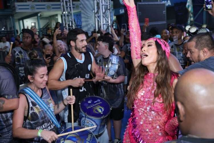 Sabrina E Nicolas Prattes Na Unidos De Vila Isabel - Fotos: Daniel Pinheiro / Brazil News