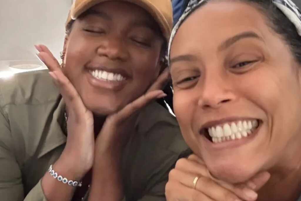 Iza E Tais Araujo Juntas Aviao Cosmopolitam