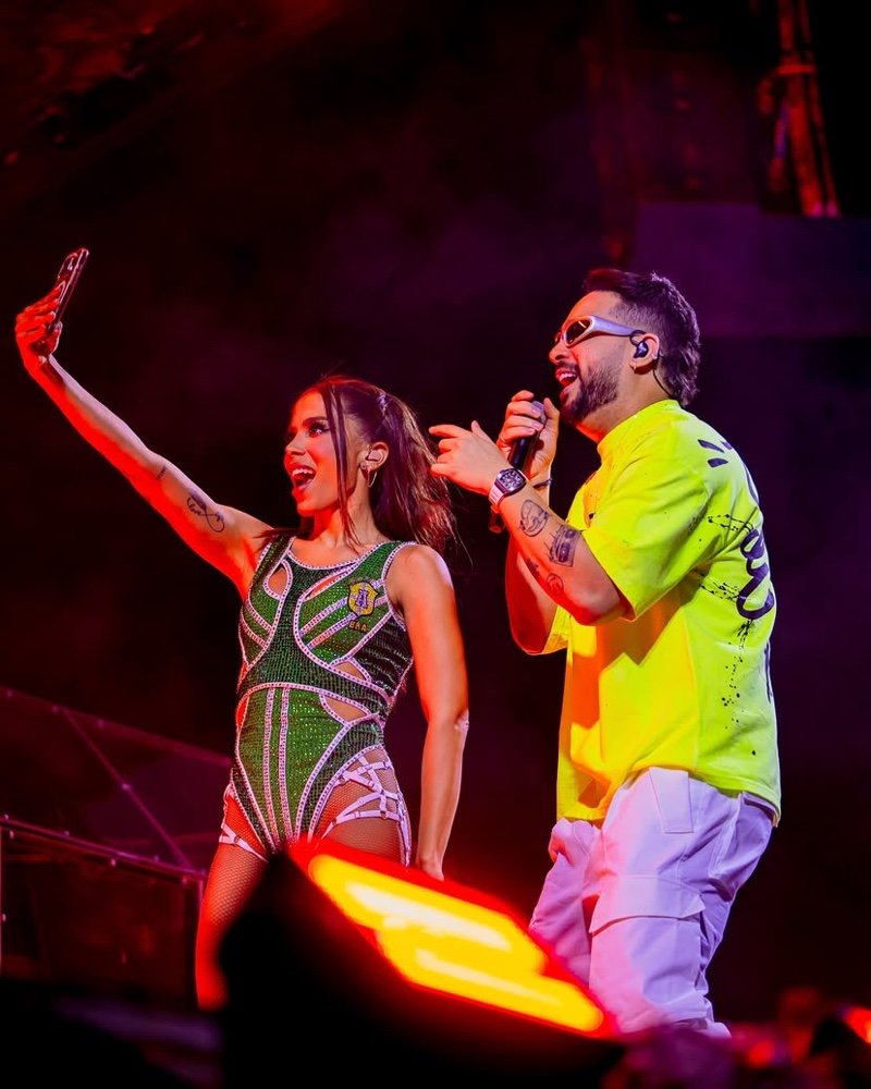 Henry Freitas Leva Forró Para Os Ensaios Da Anitta Em Belo Horizonte - Foto: Instagram