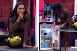 Gracyanne Barbosa aproveita Quarto Secreto do BBB 25 com regalias e alfinetadas