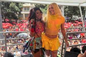 Wenny brilhou durante apresentação no bloco de Pabllo Vittar