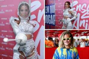 Anitta vira esgrimista e recebe famosos nos ‘Ensaios’