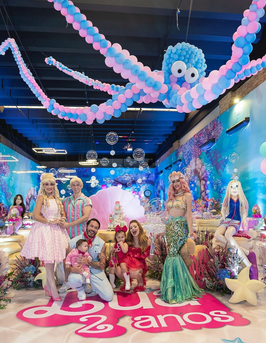 Viitube e Eliezer comemoram dois anos da filha Lua - Crédito da Foto: Monteiro / Divulgação