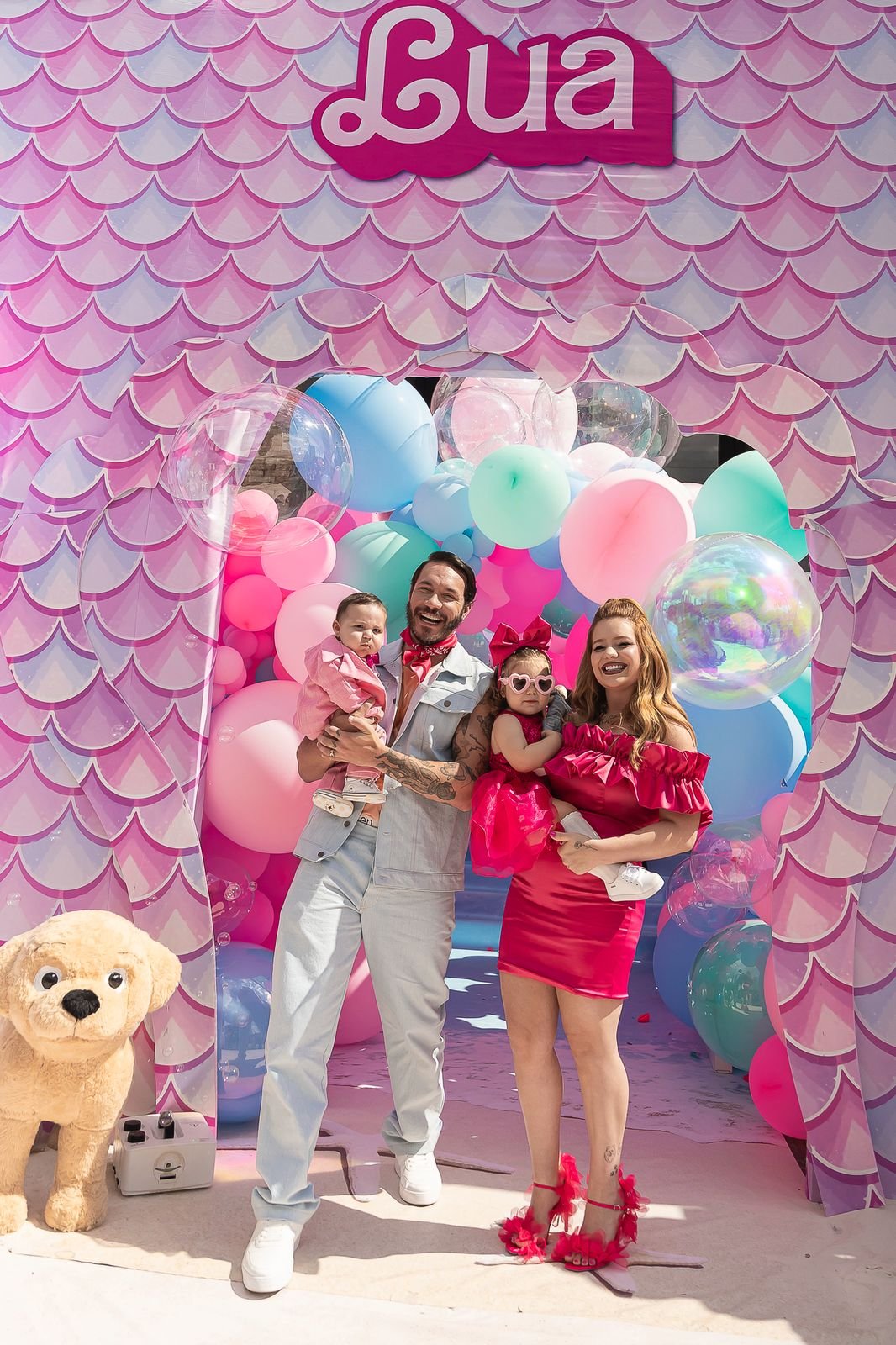 Viitube e Eliezer comemoram dois anos da filha Lua - Crédito da Foto: Monteiro / Divulgação