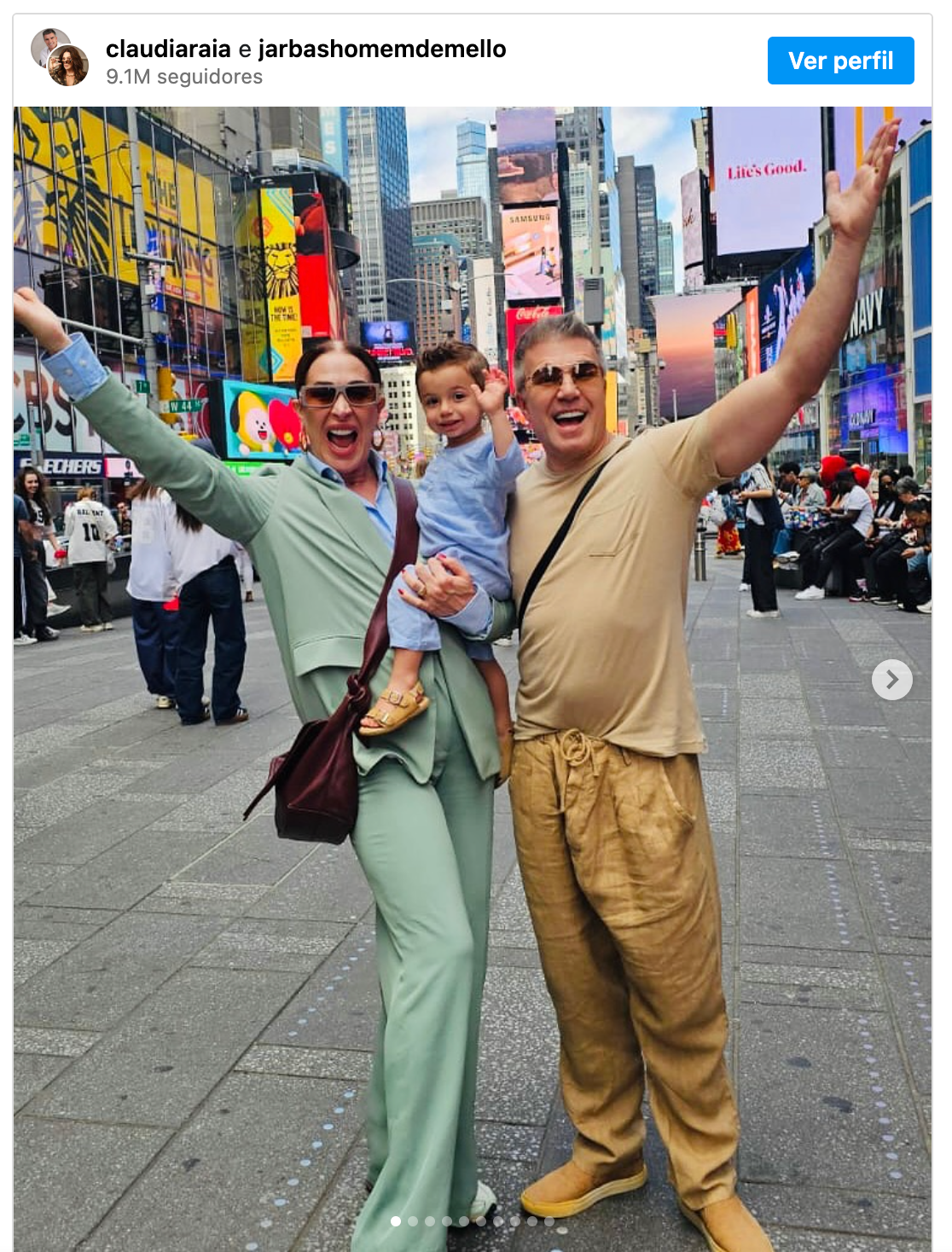 Claudia Raia encanta ao mostrar passeio com o filho Luca em Nova York 17 Captura de Tela 2025 05 24 as 19.06.22