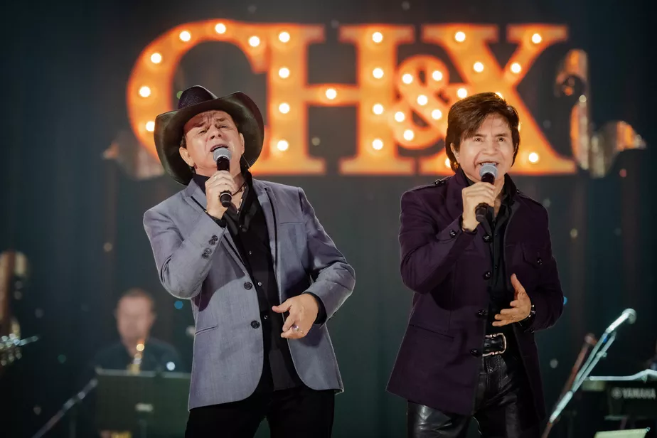 Chitãozinho & Xororó - Foto: Globo/Gustavo Scatena