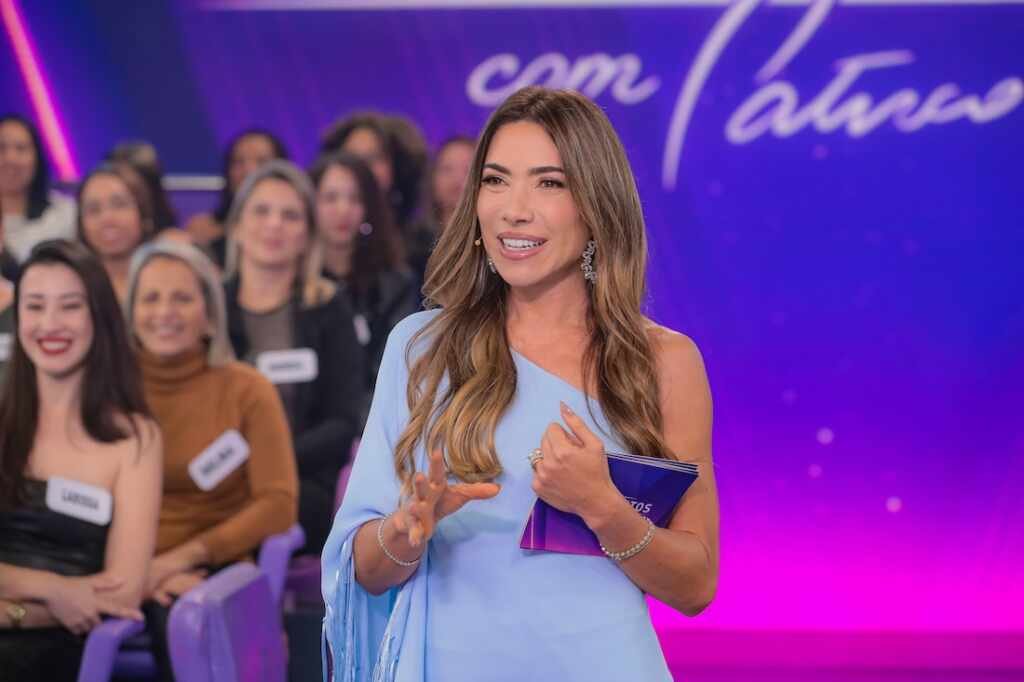 Programa Silvio Santos com Patricia Abravanel - Foto: Gabriel Cardoso / SBT