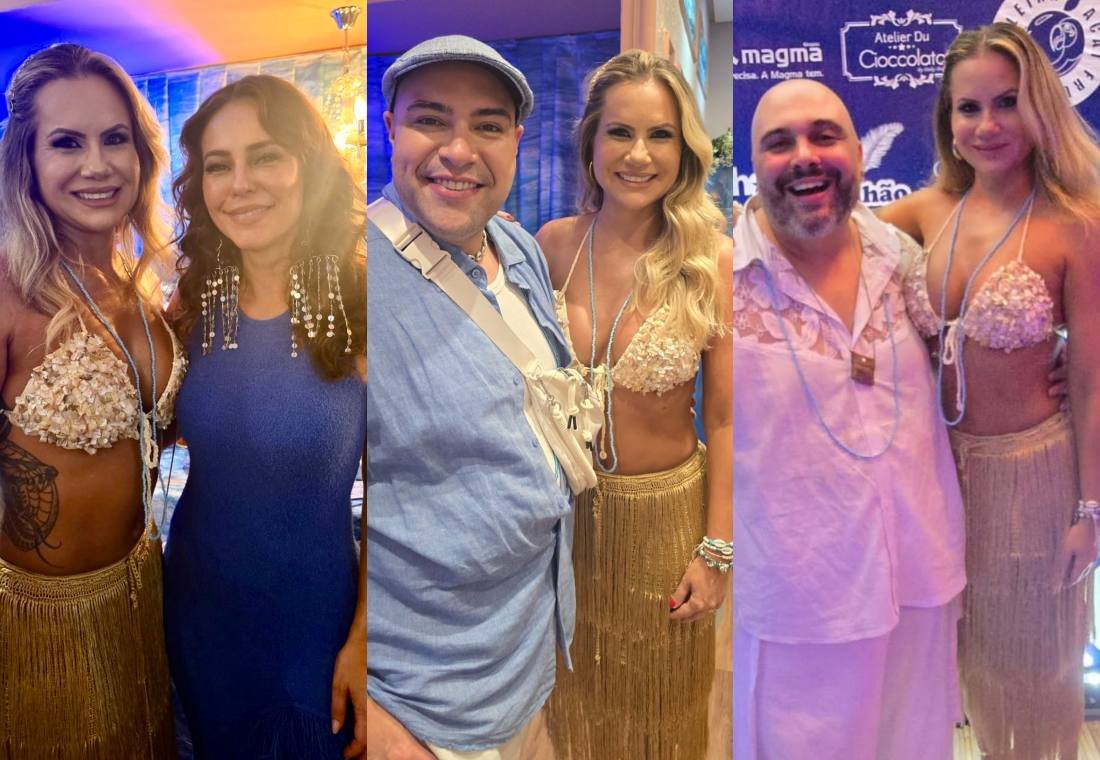 Isis Camargo, Paolla Oliveira e Tiago Abravanel - Crédito da Foto: Renato Cipriano e Zuleika Ferreira - Divulgação